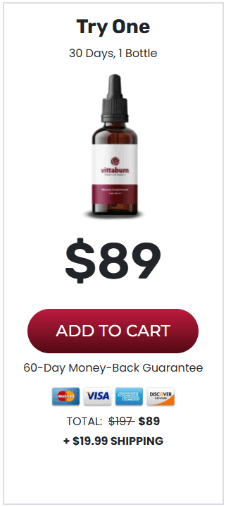 vittaburn order 1 bottle