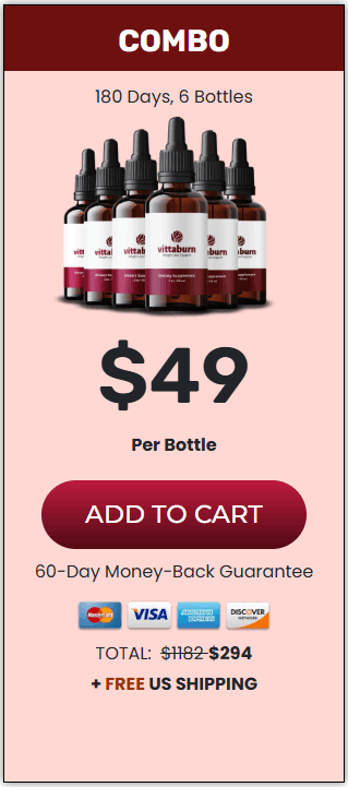 vittaburn order 6 bottle